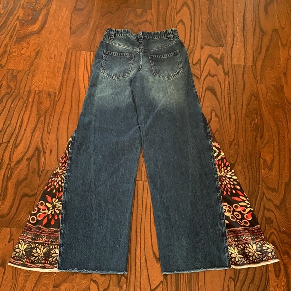 NEW Free People Sahara Extreme Wide Leg Jeans 26 - Picture 5 of 5